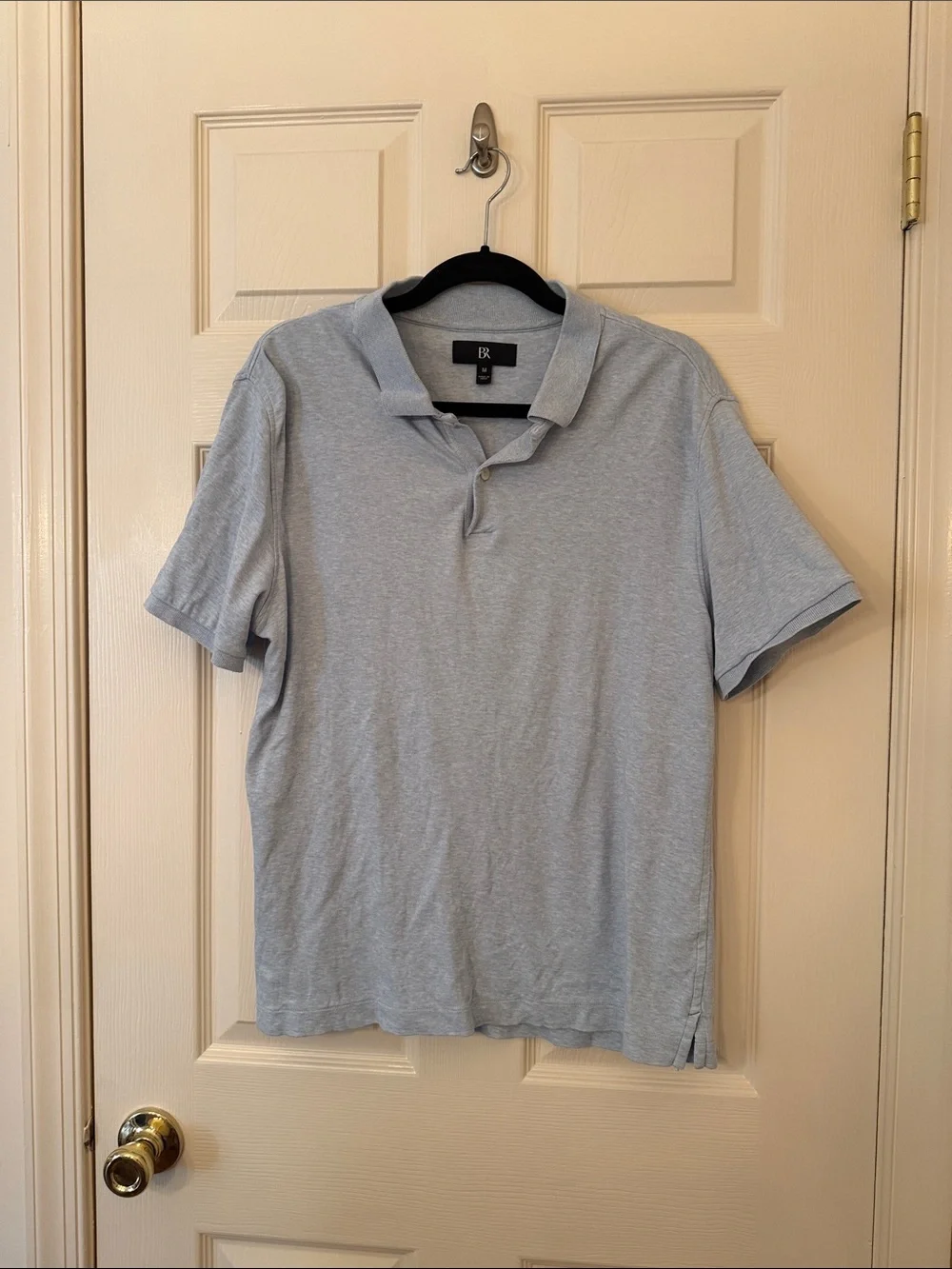 Banana Republic Men's Light blue Polo Shirt